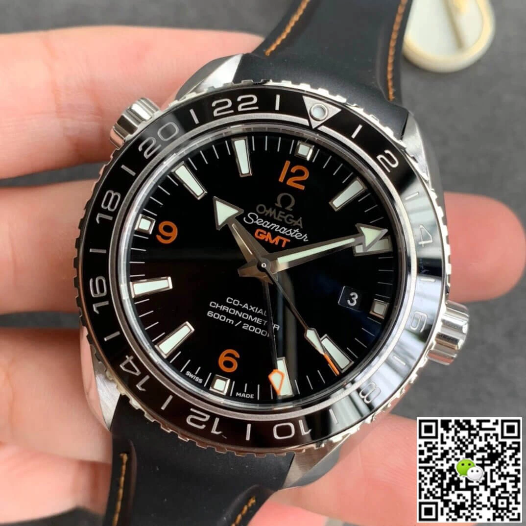Omega Seamaster 232.32.44.22.01.002 VS Factory 1:1 Best Edition Replica Watch Black Strap